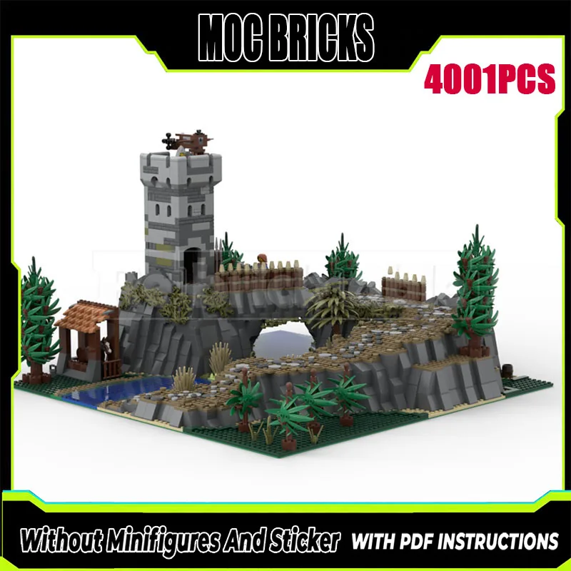 

Новые строительные блоки Moc, модель средневековой архитектуры, часовая башня, модульные строительные блоки, подарок, детские игрушки, набор для сборки «сделай сам»