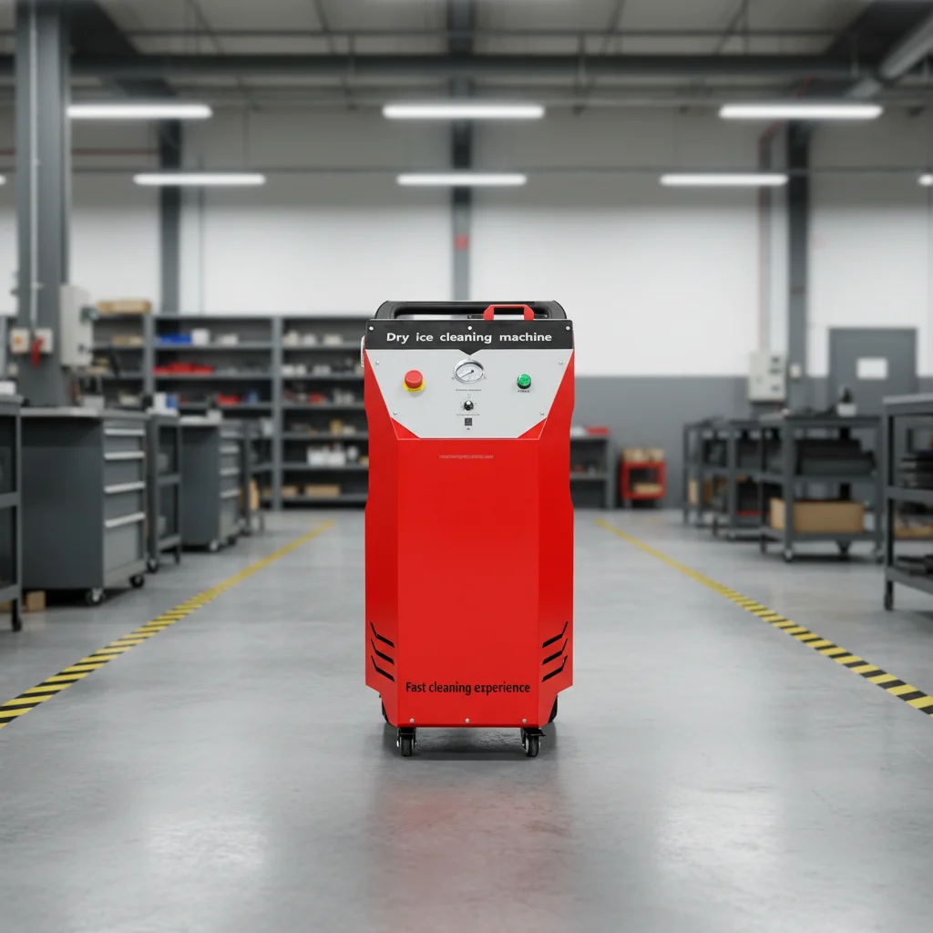 Intelligent Automatic Dry Ice Blasting Cleaning Machine For Carbon Deposit AC 220-240V Model BZDQ-A5