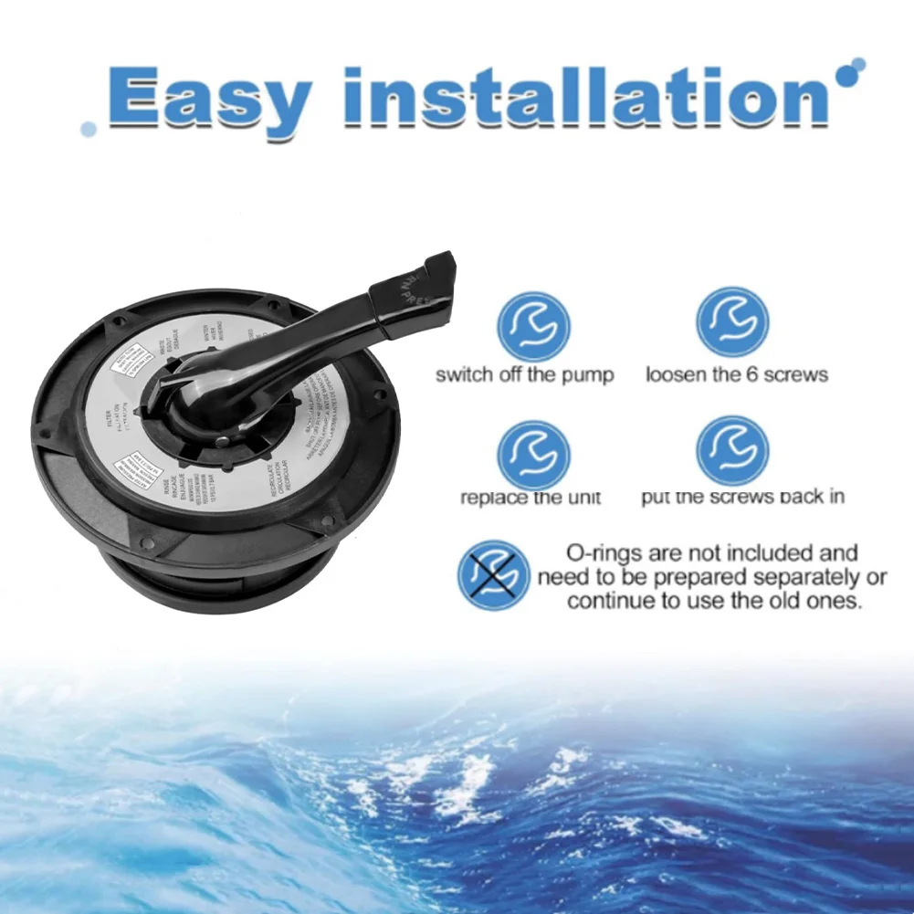 SP0714T Cover for Multi Port Valve Key Precise Fit Design Resistant Construction Smooth Operation SP0714T Cover
