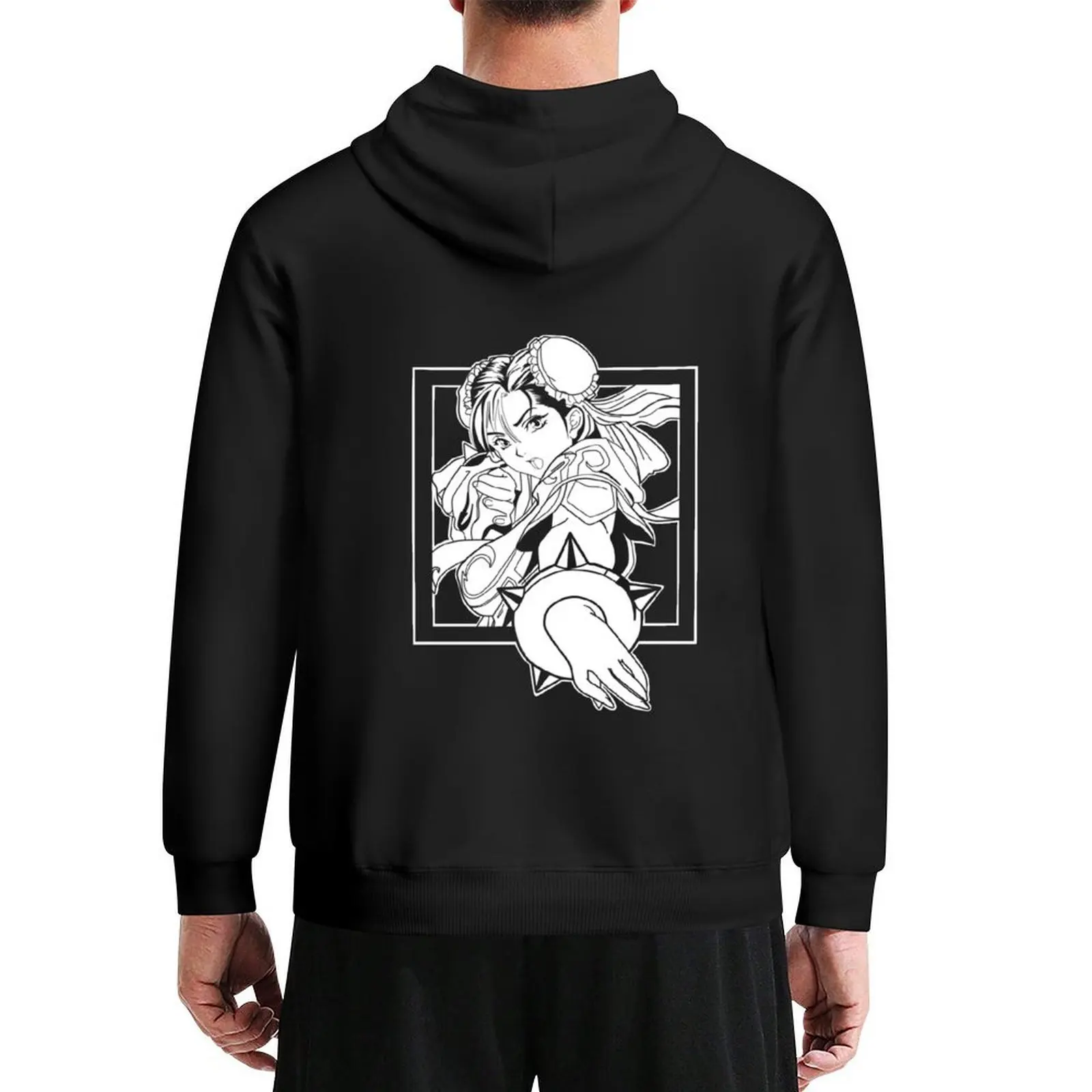 

CHUN-LI MANGA ANIME CARTOON GIFT Hoodie men's clothes fashion men blouse new in hoodies & sweatshirts