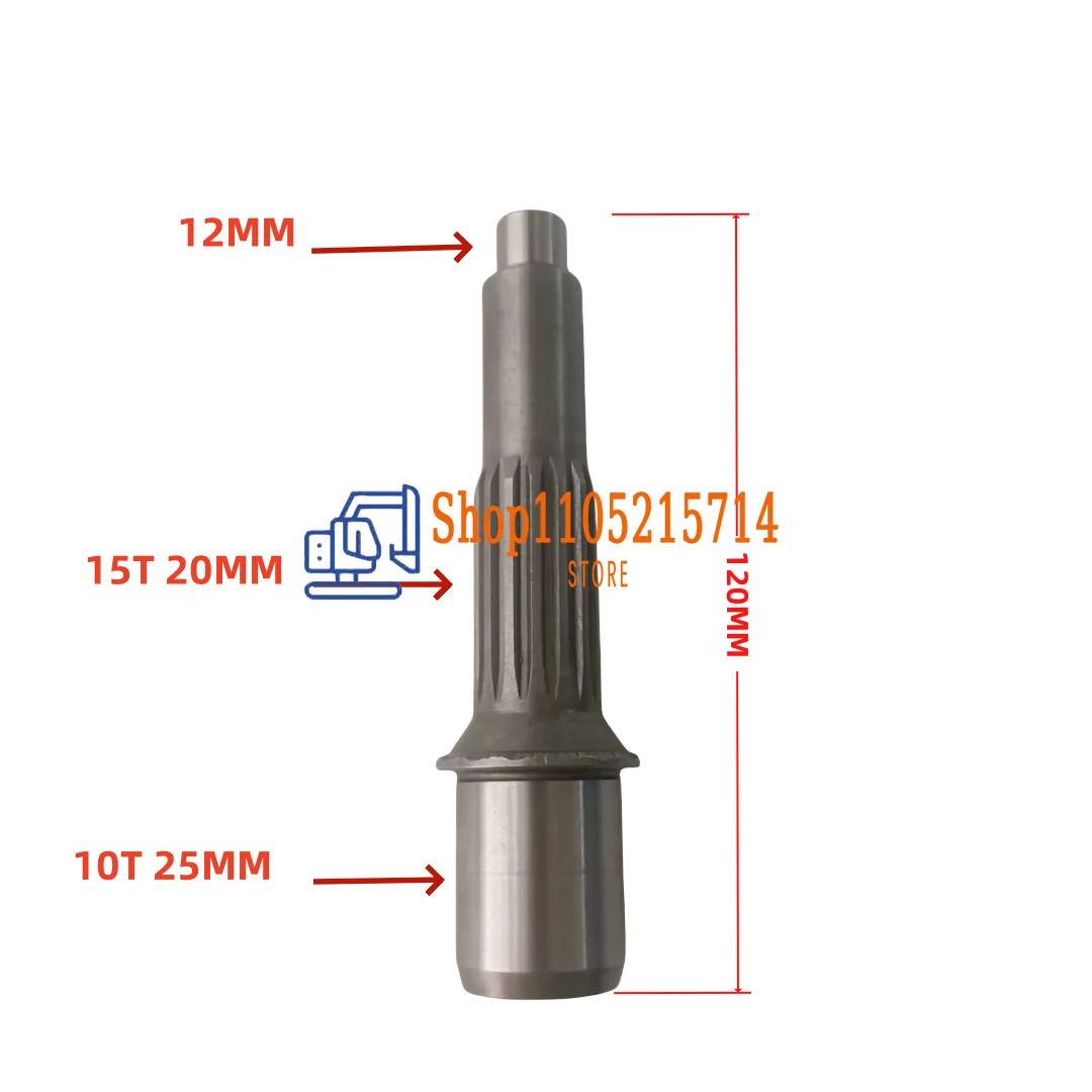 Applicable To The First-stage Sun Gear Motor Shaft of The JS 8030 Excavator Walking Gear Reducer