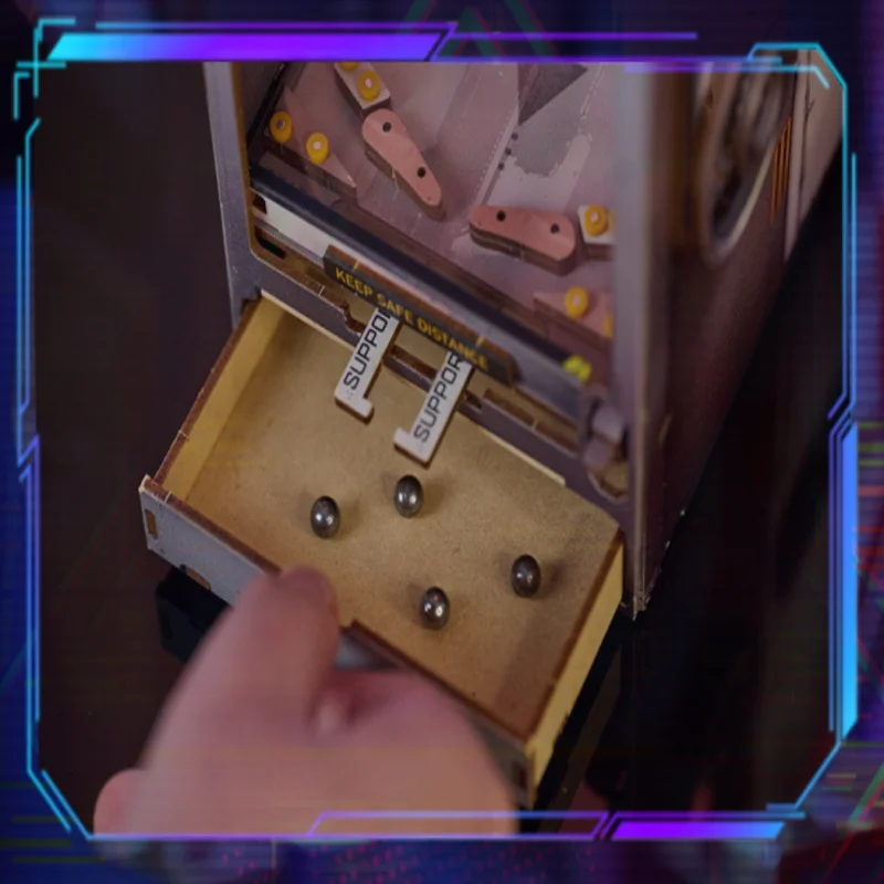 OUZEY Gear & Mechanism Bookend، منزل ميكانيكي خشبي ثلاثي الأبعاد، هندسة DIY للمراهقين #4