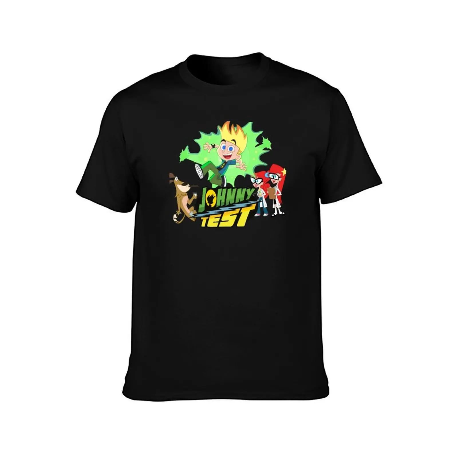 Johnny Test Funny Gift For Fans T-Shirt cotton t shirts man 100% funny t shirts cotton T-Shirt