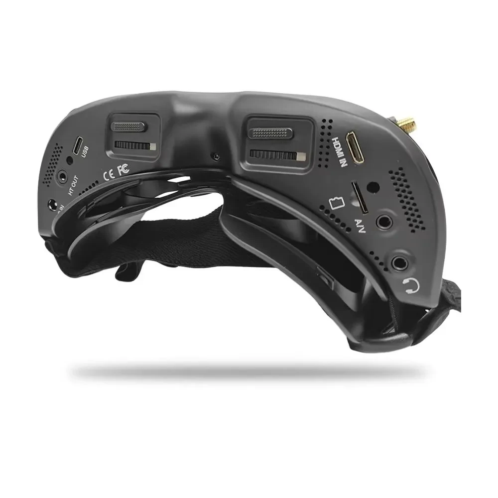 نظارات SKYZONE 04X PRO FPV 1920x1080 شاشة OLED عالية الدقة مع جهاز تعقب الرأس ومروحة DVR 5.8G 48CH جهاز استقبال Steadyview لطائرة FPV بدون طيار