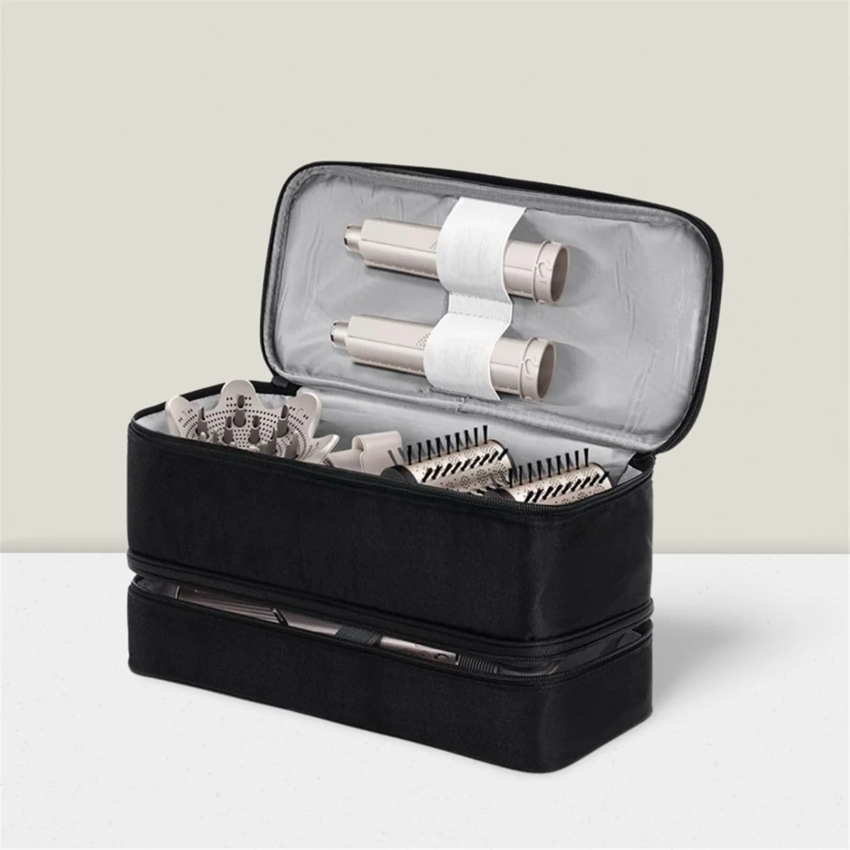 Custodia per il trasporto per asciugacapelli spazzola Flexstyle accessori per capelli borsa per attrezzi, B