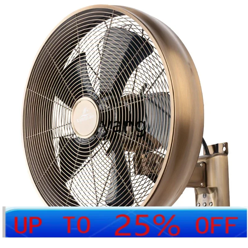 CX wall-mounted electric fan metal wall-mounted electric fan cafe catering ventilation retro decoration