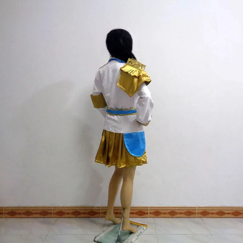 CyLOL Luxanna Battle Academia Prestige Lux Halloween Uniform Outfit Cosplay Costume Customize Any Size