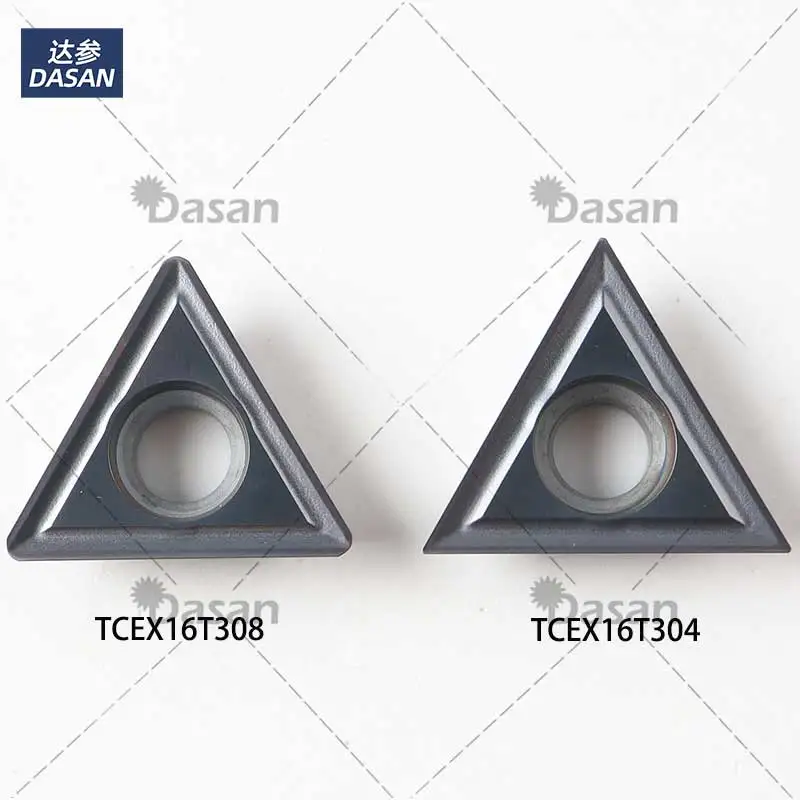 

10pcs TCEX TCEX16T304 TCEX16T308 Carbide Inserts Chamfering Hard Alloy Turning Tools