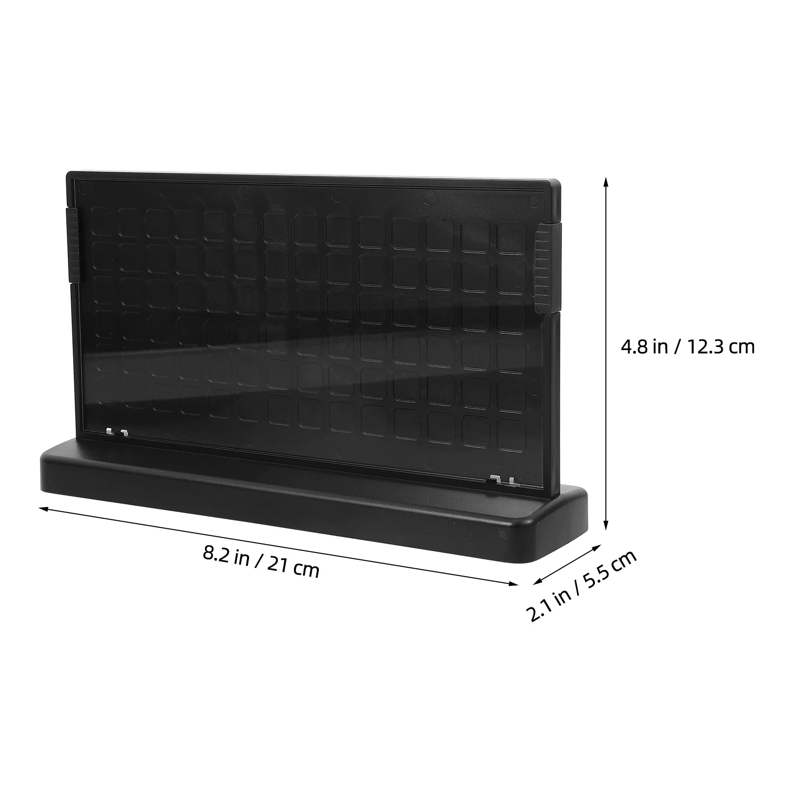 

Clear Plastic Sign Holder Tabletop Display Stand for Menus and Advertisements Menu Display Stand Sign Holder