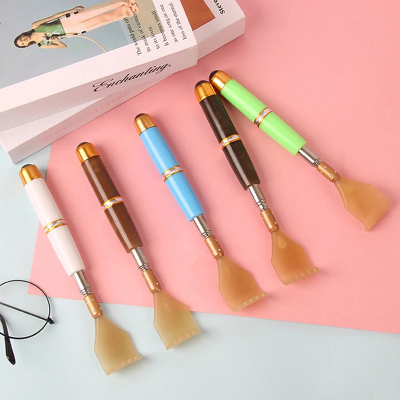 

Stainless Steel Telescopic Back Scratcher Extendable Itching Self Massager Magnetic Ball Massage