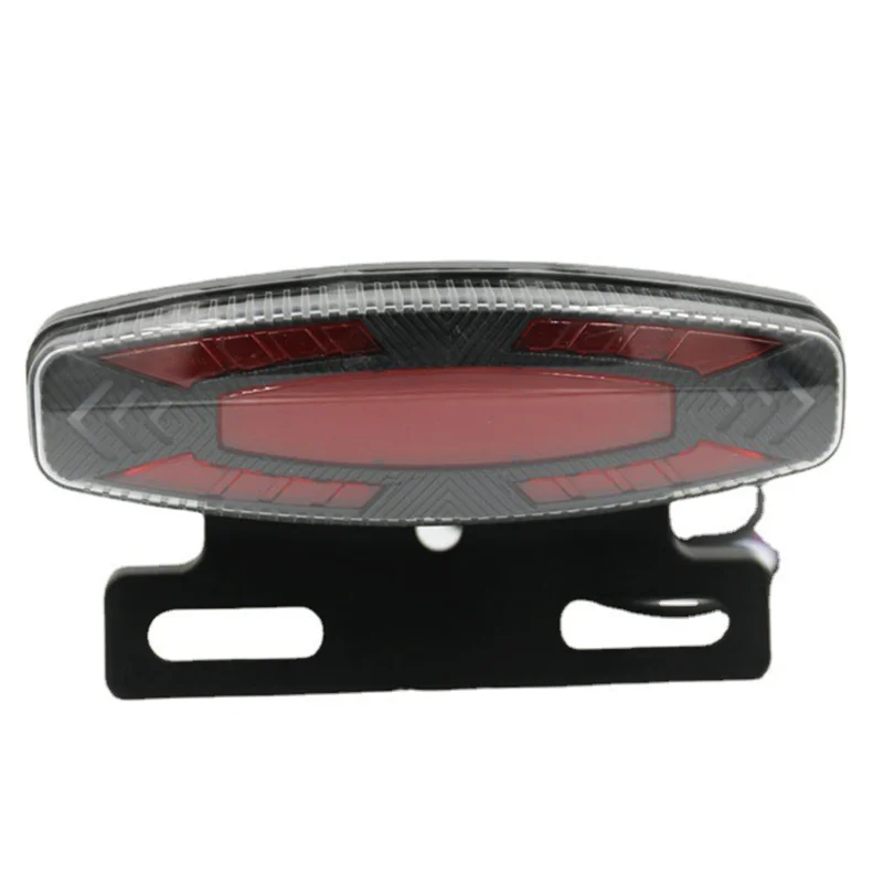 Motorcycle Rear Lights 36V 48V LED Motorcycle Brake Light Tail Light Motorbike Stop Turn Signal Direction Indicator