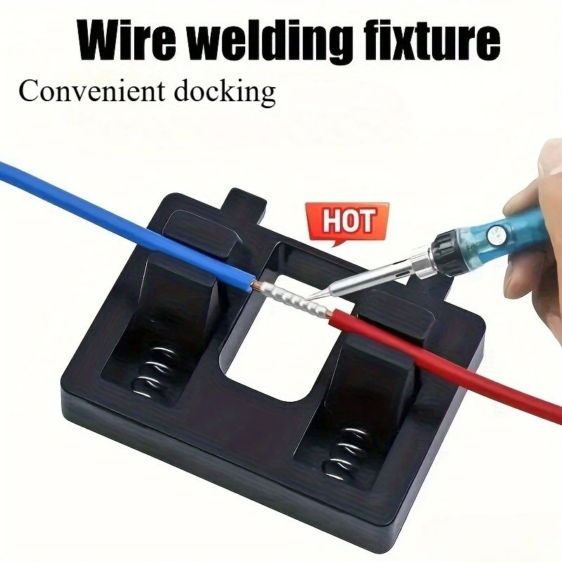 1Pc Spring Clamp Wire Welding Holder – Portable, Quick-Release Soldering Fixture for Electrical & DIY Projects. Great Gift!