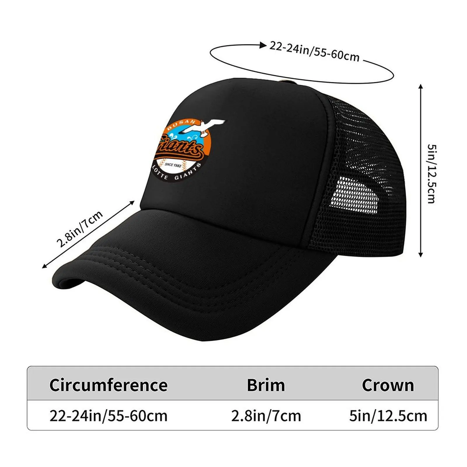 LOTTE GIANTS 3 قبعة بيسبول قبعة ماركة فاخرة ملابس جولف عصرية للجولف للنساء والرجال