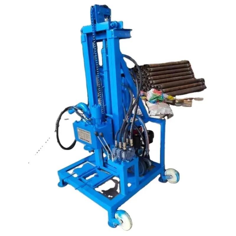 

Powerful 200m Hydraulic Water Well Drilling Rig Heavy-Duty Borehole Drilling Machine for Hard Rock