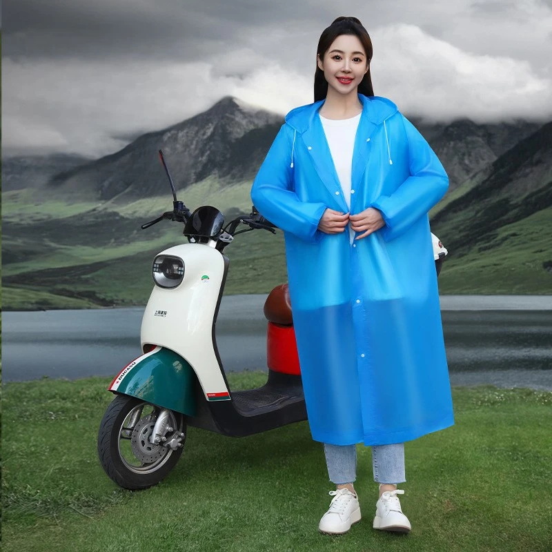 Professional EVA Rain Suit Windproof Waterproof Full Coverage Raincoat Thick Unisex Outdoor Adventure Gear Travel Camping Hiking