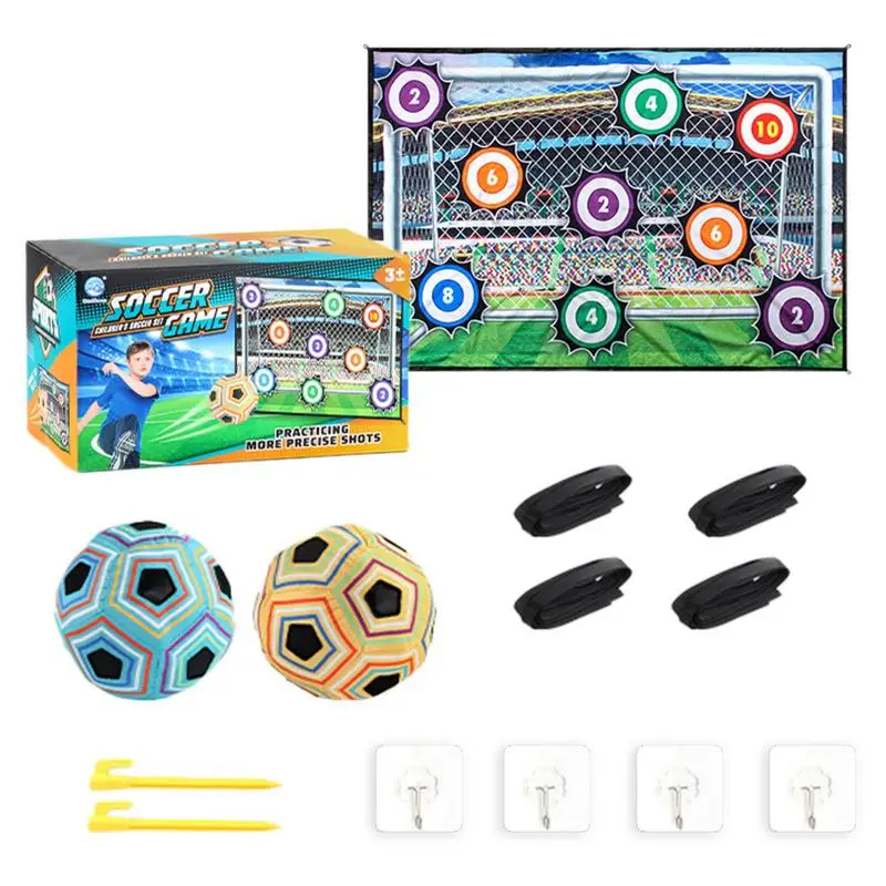 Colorful Football Toss Game Kids Football Game Throwing Toy Boys Toys Indoor Sports Outdoor Fun Party Play Game Toys