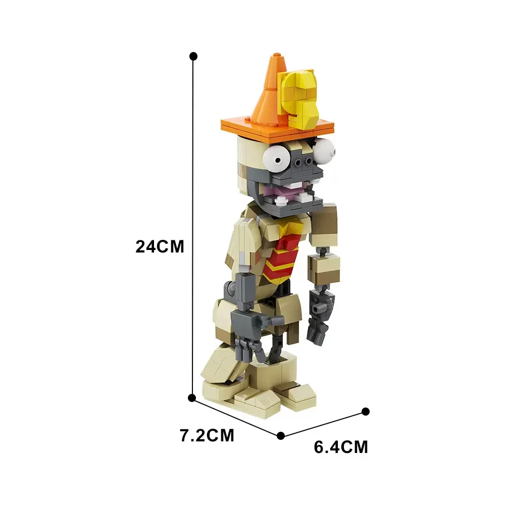 Mini figura de acción de zombis para niños, bloques de construcción, soldados, ladrillos, armas de lápidas, regalo de Halloween