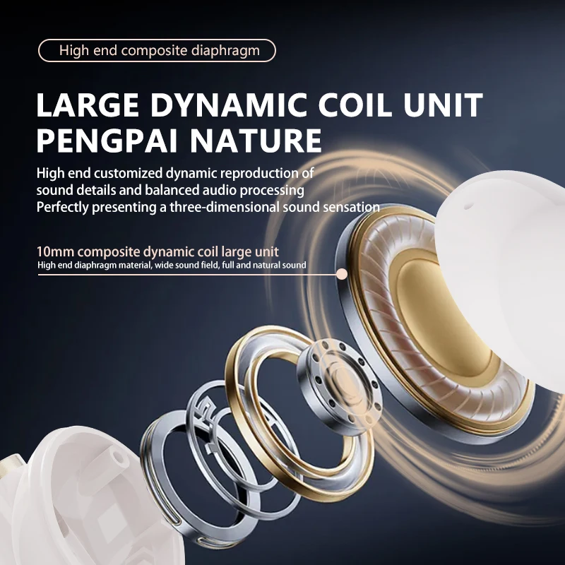 سماعات لينوفو TA240 داخل الأذن اللاسلكية الحقيقية بلوتوث 5.4 ANC للحد من الضوضاء جودة هاي فاي الاستماع عمر بطارية طويل الأمد #3