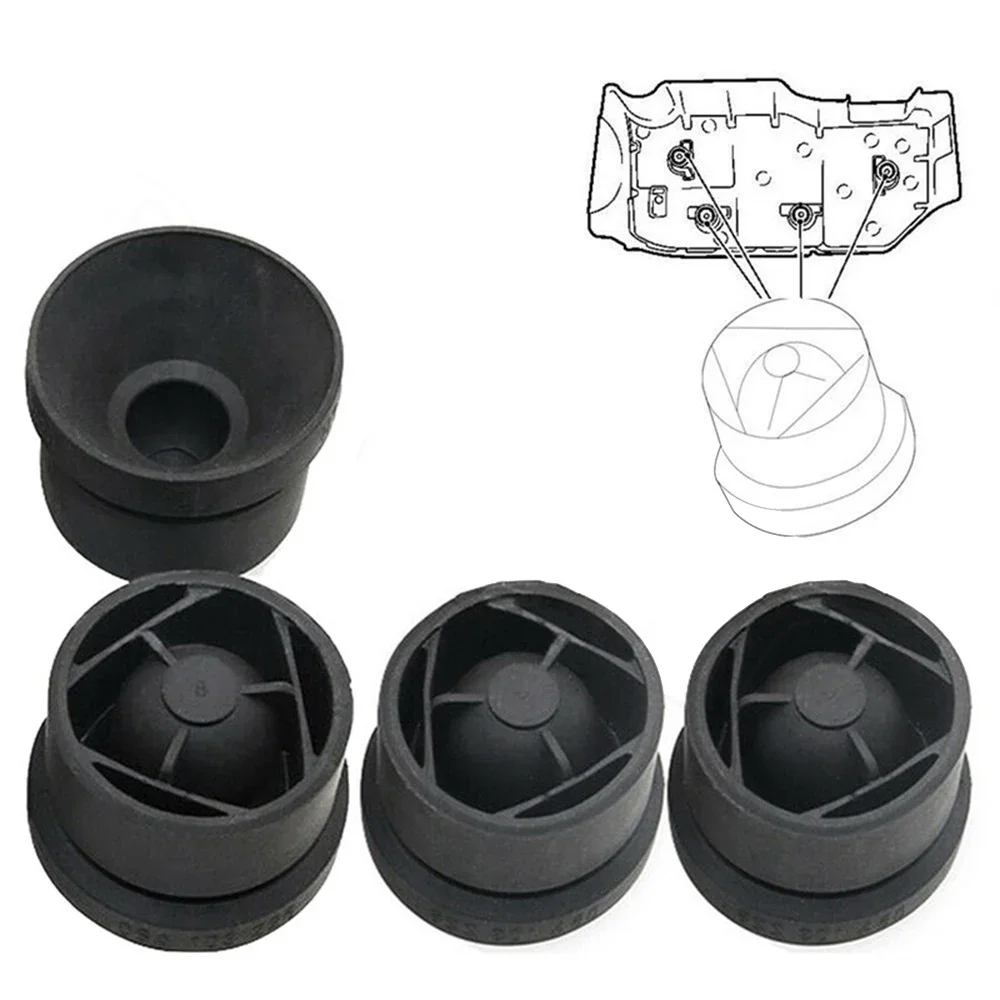 2/4PCS Car Engine Cover Cushion Shock Absorber Rubber 06A103226 for Audi A3 A6 VW Golf Mk5 Polo Passat B6 Touareg 1G Beetle