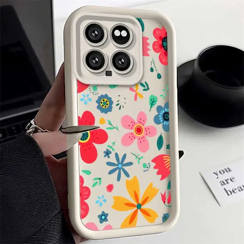 Mi14 Colorful Rainforest Sky Eye Ladder Phone Case For Xiaomi Mi 14Pro 13 13Pro 13Lite 13T 12 12Pro 12T 11 11X 11Lite 11Pro 10