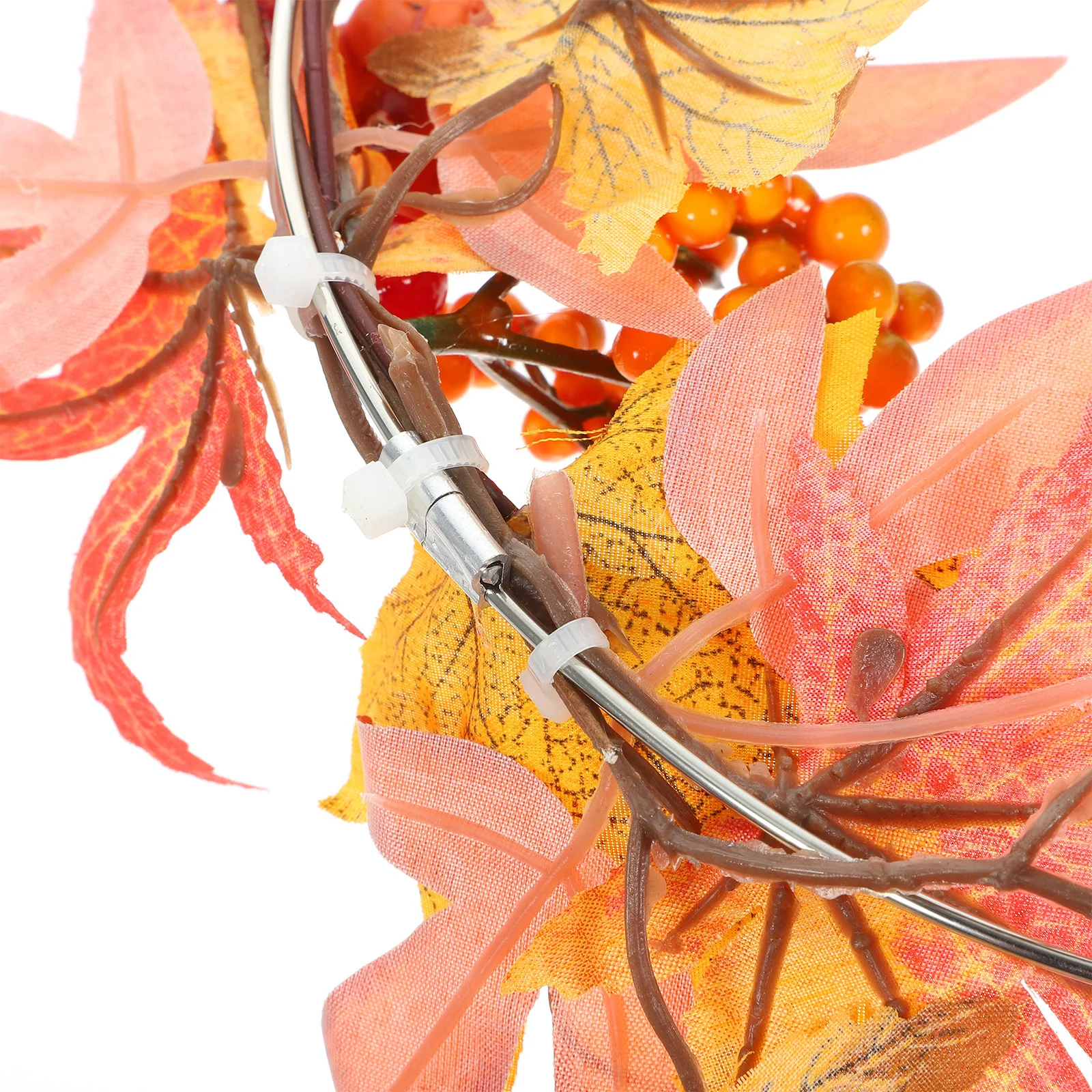 

Pumpkin Fall Harvest Artificial Maple Leaves Door Garland Front Door Hanging Autumn Festival Decoration Rustic Wall Ornament