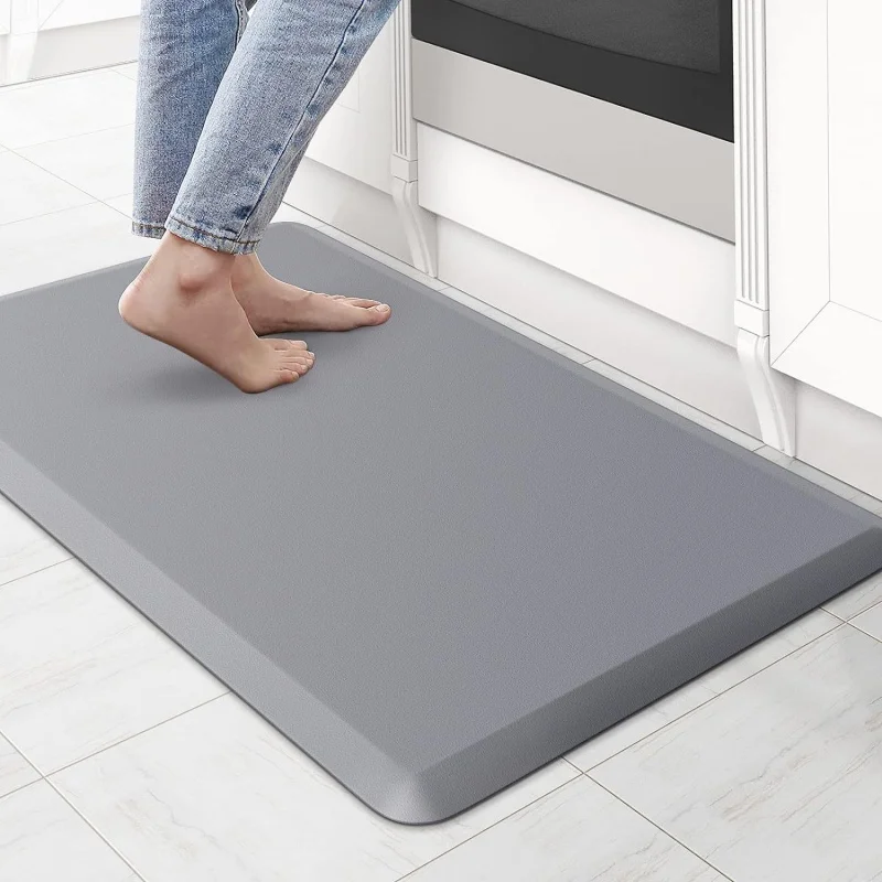 

KitchenClouds kitchen mat cushioning anti fatigue carpet waterproof and anti slip, comfortable to stand, suitable for sink offic