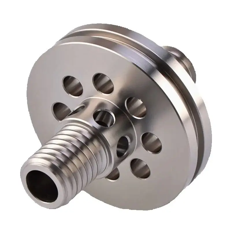 Custom Cnc Machining Metal Parts Rapid Prototyping Manufacturing Hollow Shaft Bearing Side