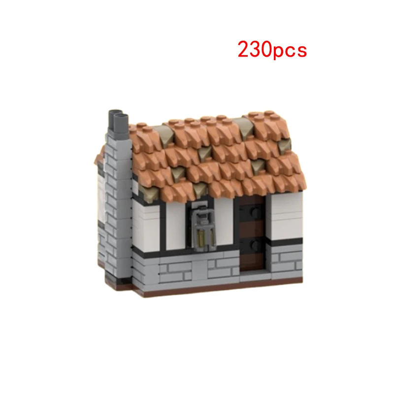 Spot MOC small particle assembled building blocks, building street view models, puzzle and creative educational toys, gifts