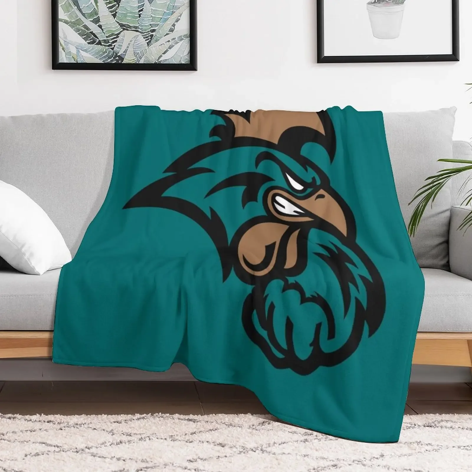 The Coastal Carolina Chanticleers Throw Blanket Sofa Throw Decorative Sofa Blankets