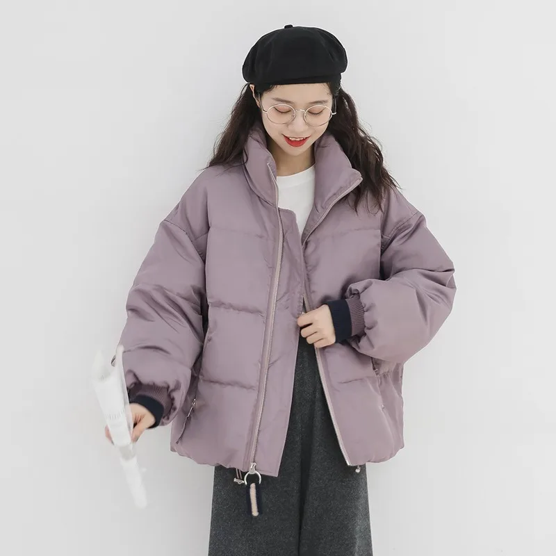 Warme zachte katoenen kleding Losse casual winterjas Nieuwe dames 2025