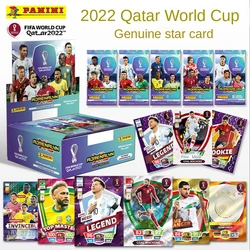 2022 Panini Football Star Card Box Qatar World Cup Soccer Star Collection Messi Ronaldo calciatore Limited Fan Cards Box Set