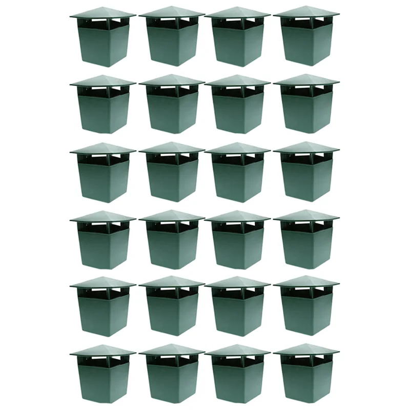 

ABCA-24 шт. пивные ловушки для улиток, экологически чистые для ловли слизков, ловушка для улиток, безопасные для детей и домашних животных