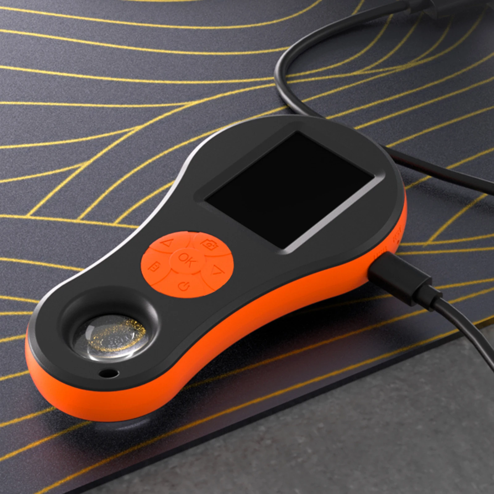 Magnifying Glass 2.0 Inch IPS Color Screen Handheld Digital Microscope with Light Portable Pocket Microscopes for Students