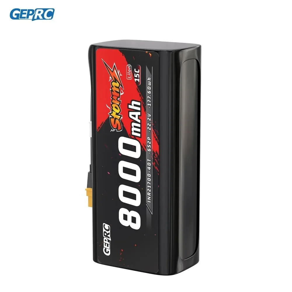 GEPRC Storm 6S 15C 4000mAh/8000mAh Li-Ion Battery XT60 Plug for 7-9 Inch RC FPV Drones