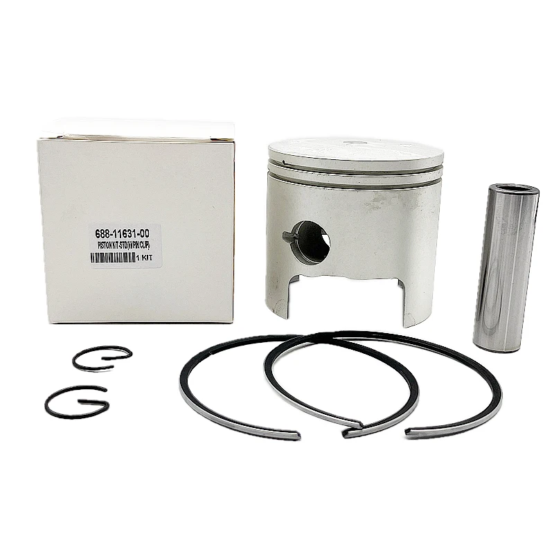 

Комплект поршней (стандартный) 688-11631-03 для подвесных лодочных моторов Yamaha 2T 48/50/55/75/85 л.с., 688-11631, 696-11631-00, диаметр 82 мм, аксессуары для лодок