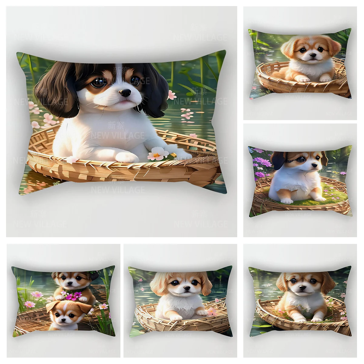 Home decoration Natural and Animal Styles pillow cushion cover Home decor throw pillow covers 30*50 pillowcase 30x50 40x60 50*70