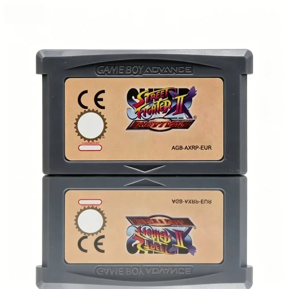 Entertainment English Version Super Street Fighter 2 GBA Game 32-bit Electronic Console Ink Cartridges Game Card DS NDSL USA/EUR