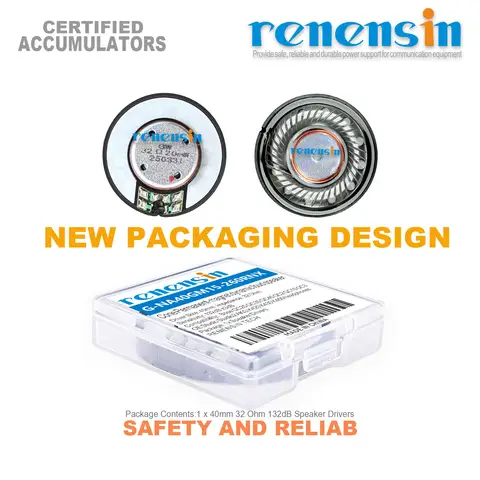 1개 교체용 드라이버 스피커 40mm 32옴 132dB 스피커 유닛 (보스 QC25 Qc35 QC45 QC2 QC15 QC3 OE AKG K420 K430 K55 Sony MDR-CD280 Marshall major2 major4헤드폰용)