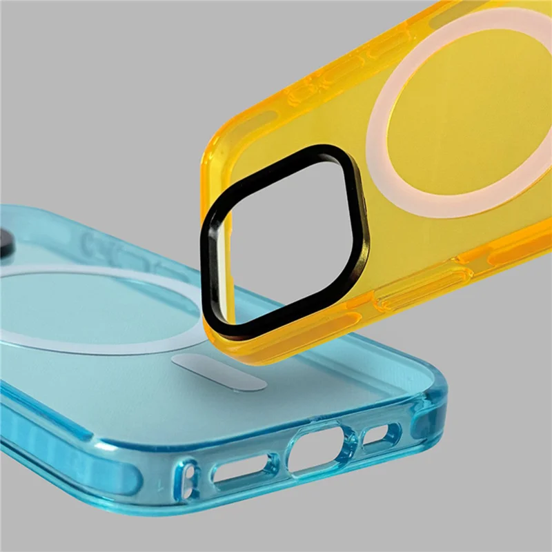 Transparent Magnetic Wireless Charge For Magsafe Case for iphone 13 14 16pro 12 15ProMax Clear Shockproof Case Silicone Cover