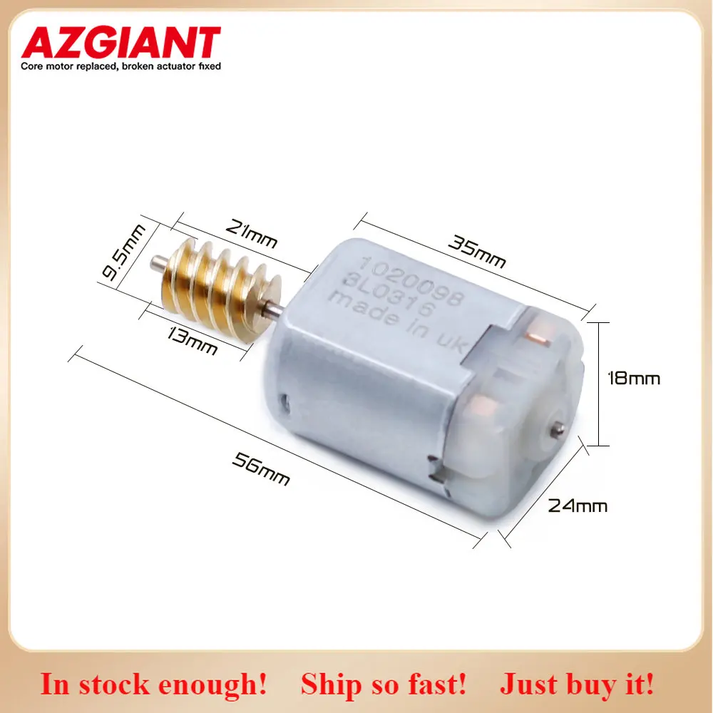 

AZGIANT Car Door Lock Motor Central Locking Engine Motor For Land Rover Ranger rover Jaguar Ford FC280 130 evoque