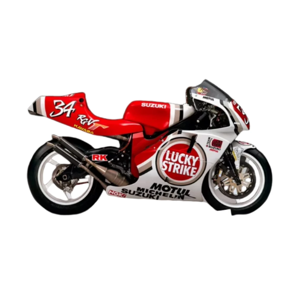 Scale 1:8 Kyosho Motorcycle body Honda NSR500 Clear Unpainted Bike Car shell