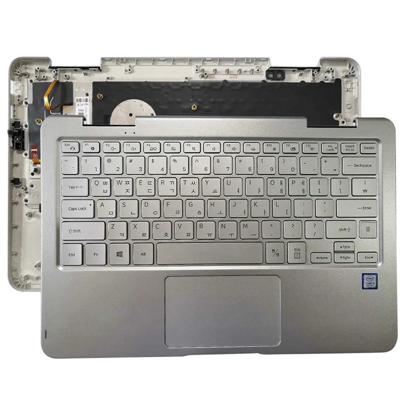 NEU für Samsung 930QAA NT930QAA 930QBE NP940X3M 940X3N Laptop-Handballenauflage Obergehäuse mit Tastatur mit Hintergrundbeleuchtung Touchpad