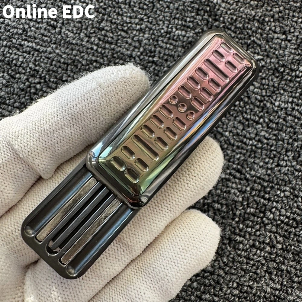 

Предварительно обращенный даже EDC Fidget Slider Fidget Toys для взрослых Цветной циркониевый слайдер Push