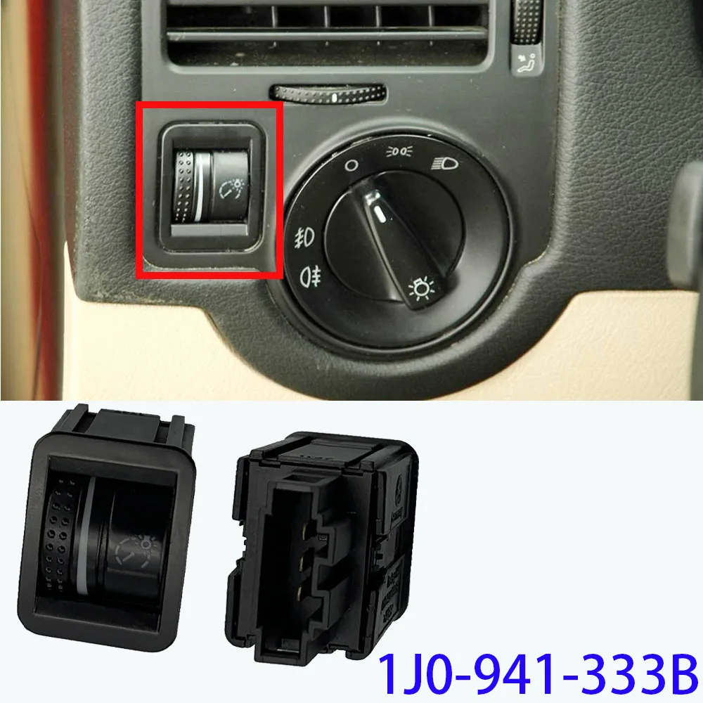 Height Adjustment Switch/Connector Plug FOR VW Bora Golf 4 1J0-941-333A / 1J0-941-333B