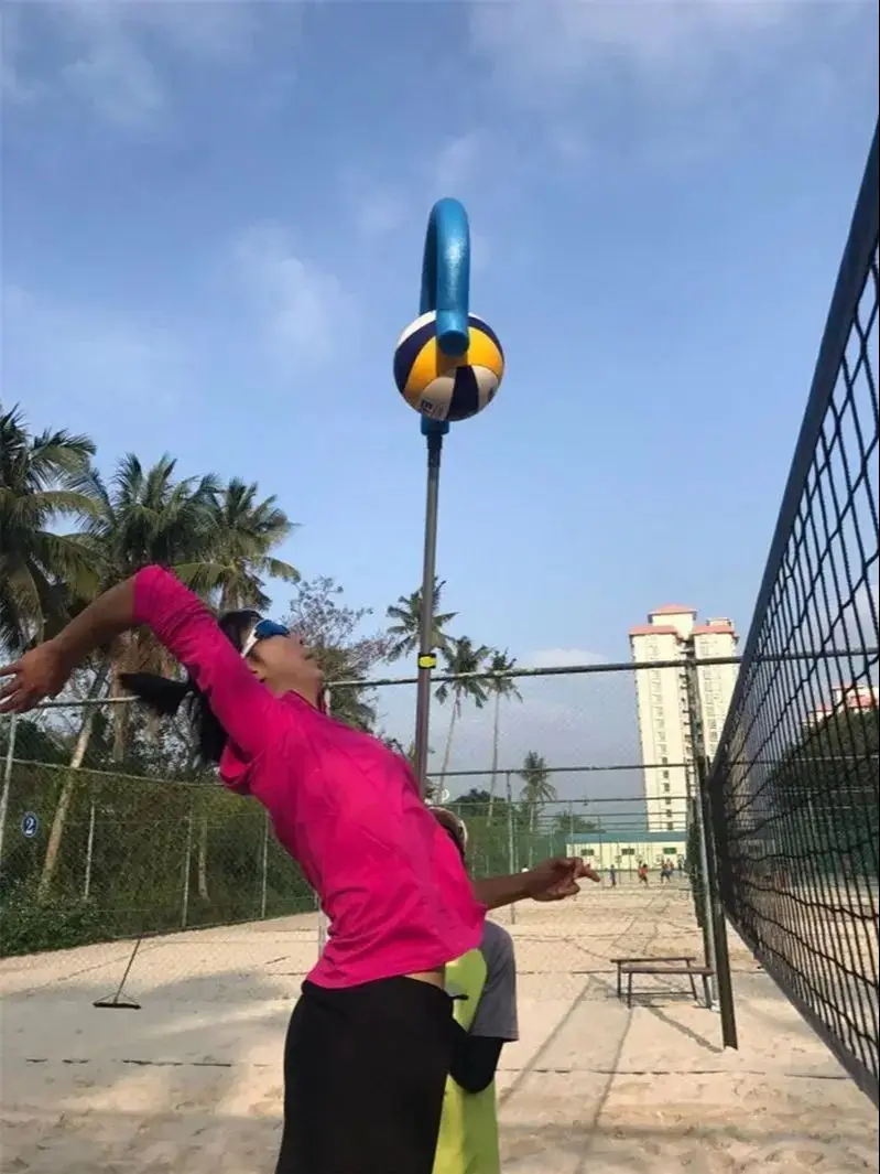 SOEZmm Volleyball Spike Trainer Pro SPT500 (3 rozmiary) – Najlepsza pomoc treningowa do kolcowania, serwowania i blokowania – Hak ze znakiem zapytania — zdjęcie 2