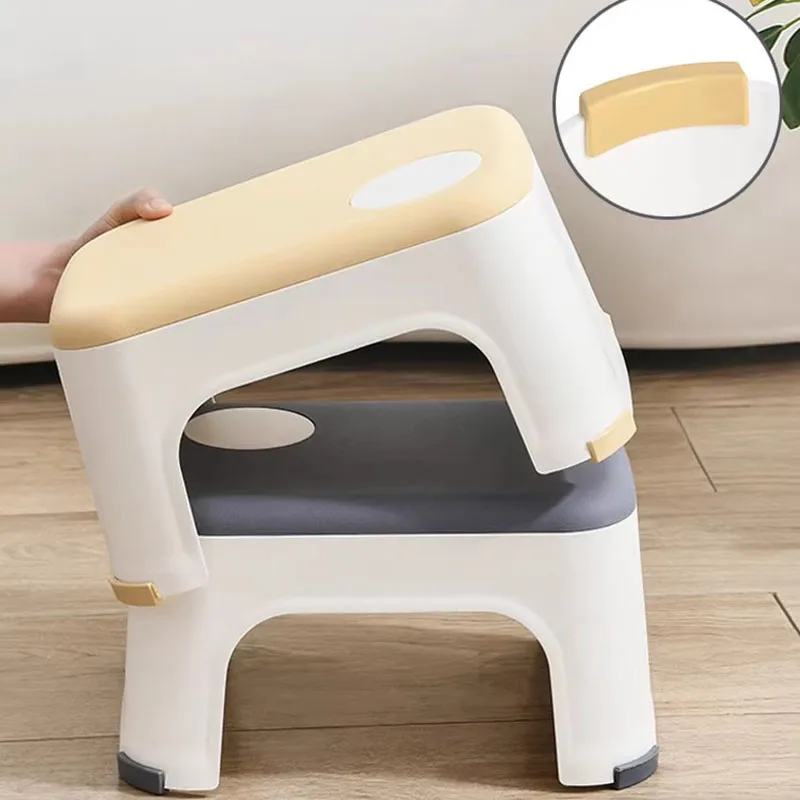 Home Furnishing Articles Tabouret De Douche Comfortable Chair Article Wall Hanger Toilet Portable Stool Tabure Bathroom Storage