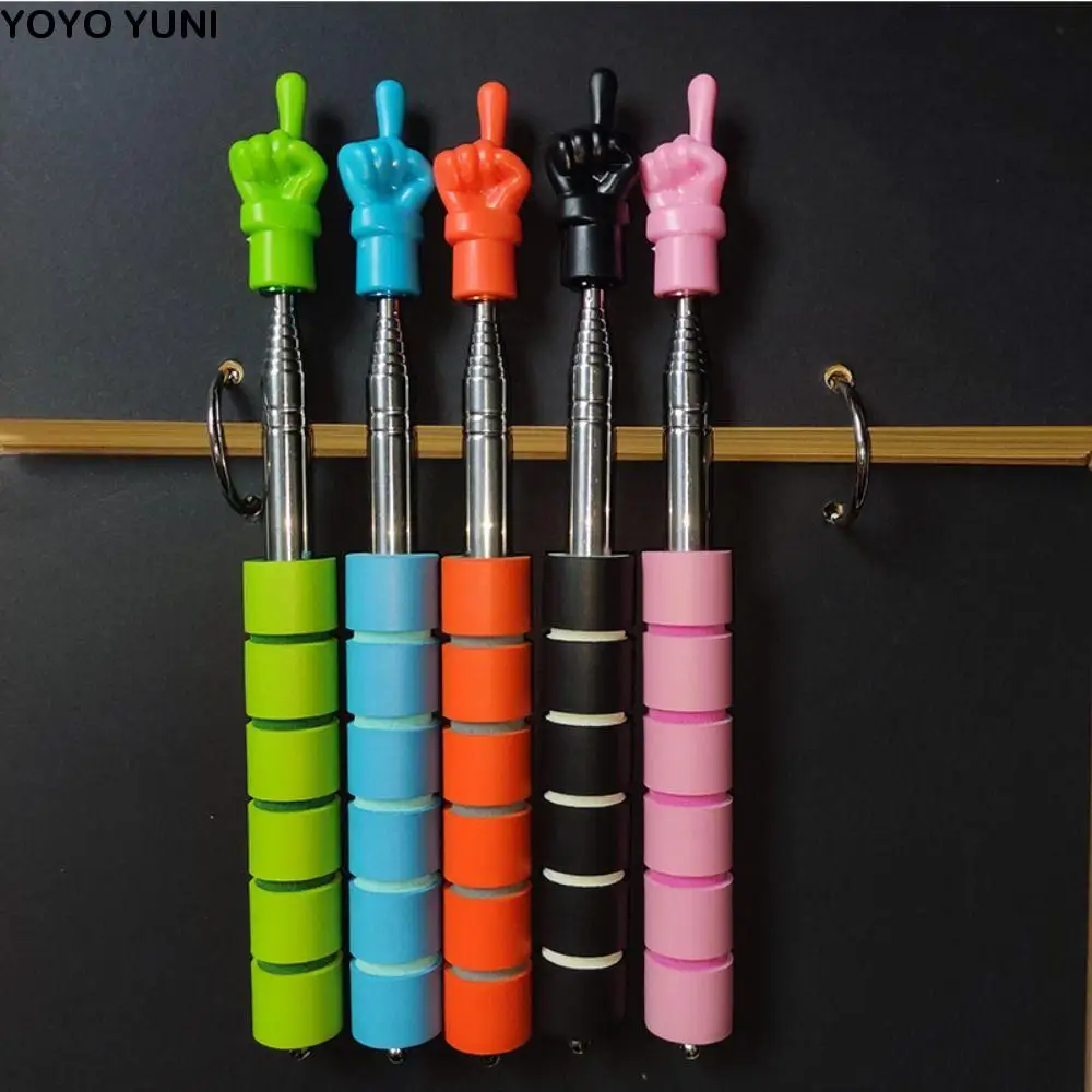 

Telescopic Reading Guide Pointer with Touch Screen Head Finger Shape Teaching Pointer Stick Mini Multi-functional