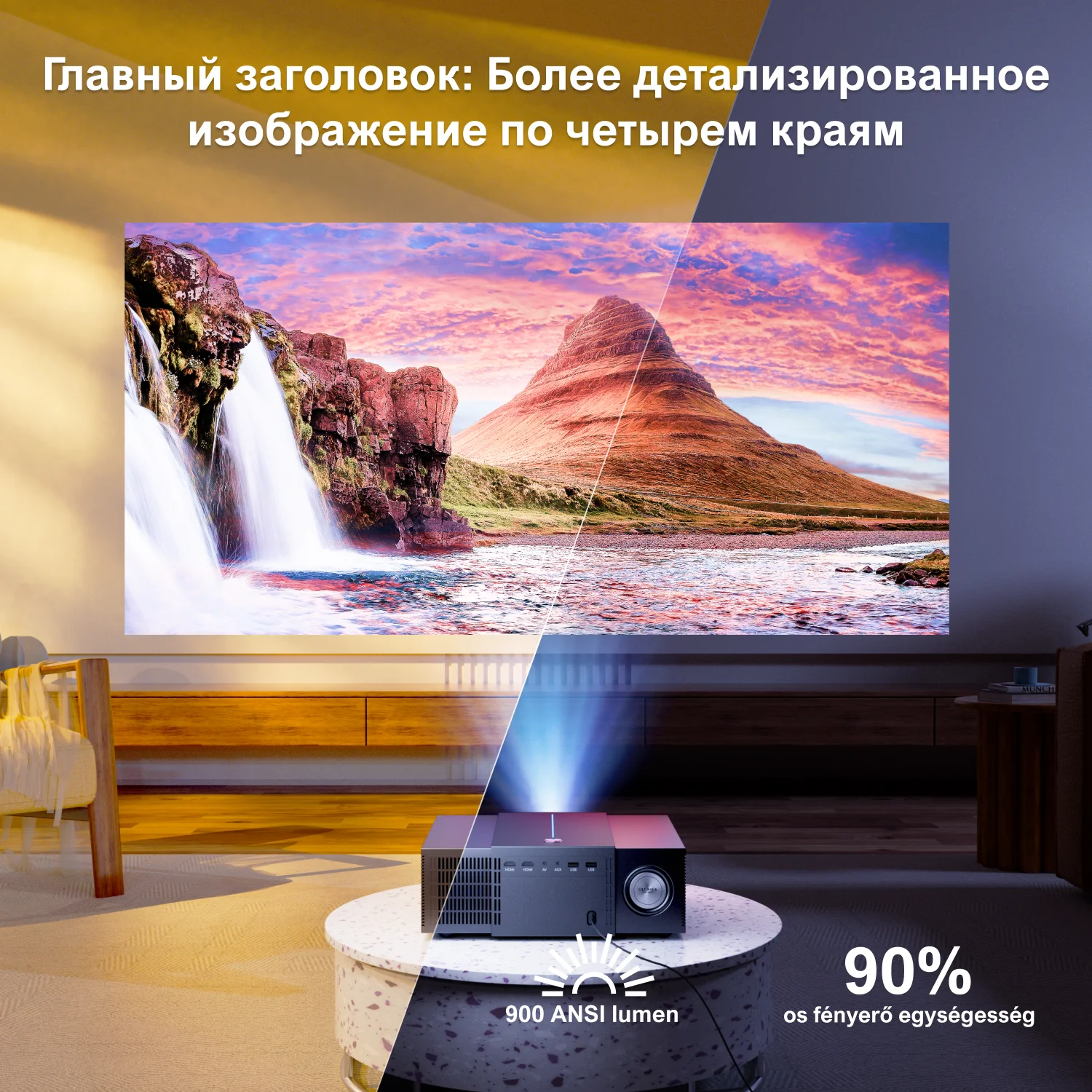 Projecteur ULTIMEA Apollo P60 - Home Cinema Ultimea avis et prix