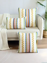 1pc, Bohemian Embroidery Cushion Cover, Decorative Pillow for Bed, Sofa, Couch, Car - Stylish Home Decor