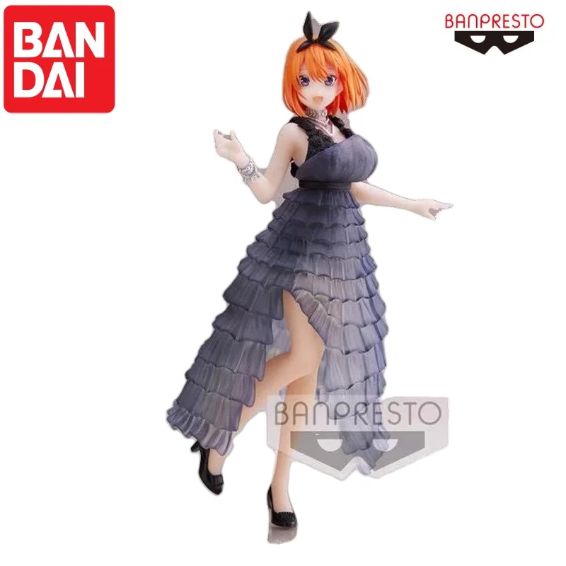 Bandai In Stock Original Banpresto Nakano Yotsuba Model Doll Brand New Boxed Action Figure Animation Peripherals Characters